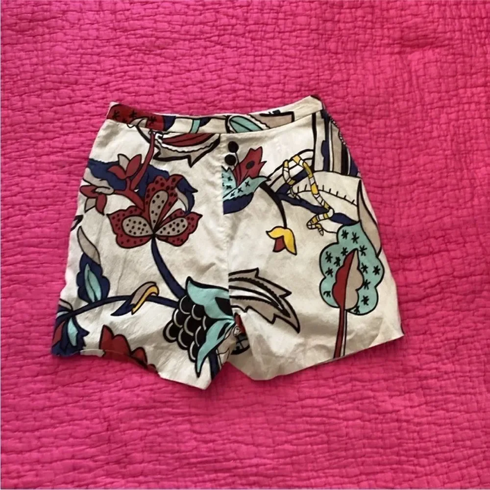 Ted Baker Abstract Print Women's Shorts, M